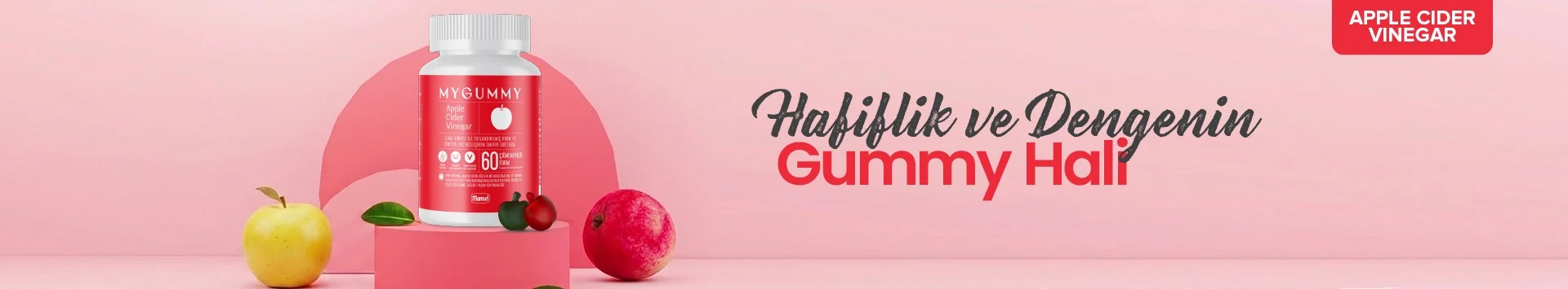 MYGUMMY elma sirkesi gummy zayıflama diyet metabolizma ödem atıcı